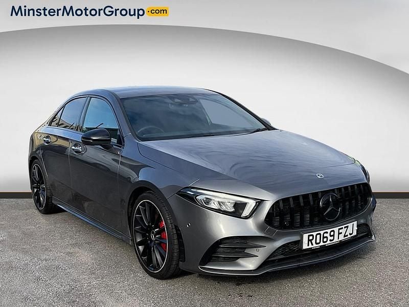 Grey Used 2019 Mercedes A35 AMG Premium Sedan | £22,890 (Fair price) - Image 1/4