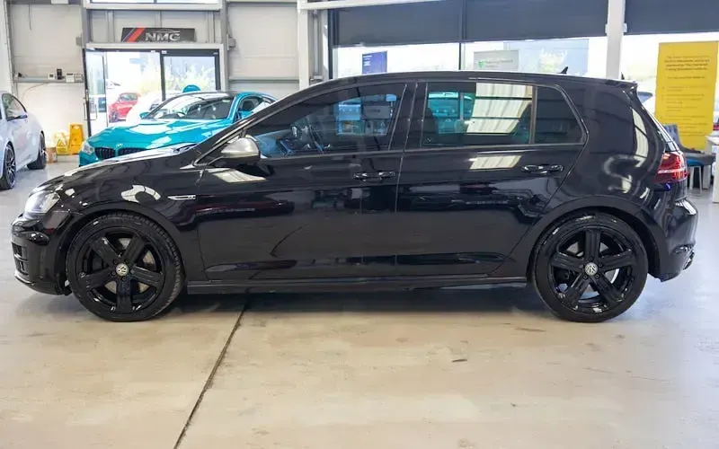 Used VW Golf VII R 300 HP (220 kW) 2014 Black Hatchback
