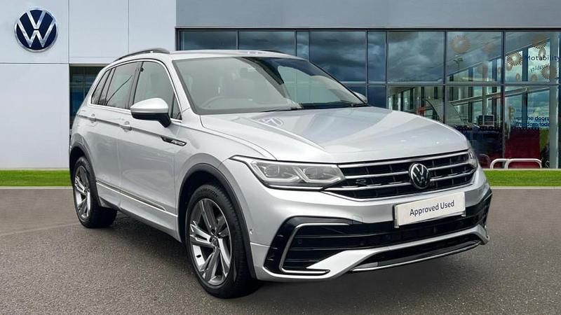 Used VW Tiguan R-line Edition 150 HP (110 kW) 2023 Reflex silver metallic SUV