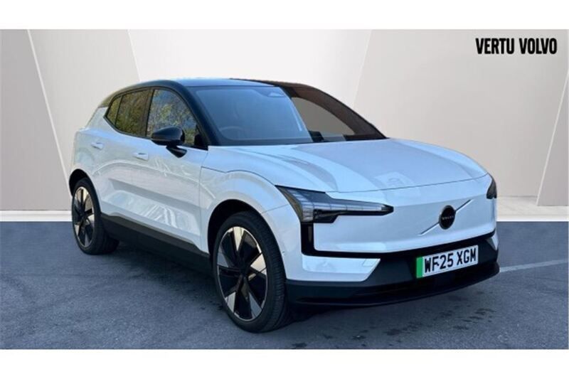 White Used 2025 Volvo EX30 Ultra SUV | £32,936 (Fair price) - Image 1/4