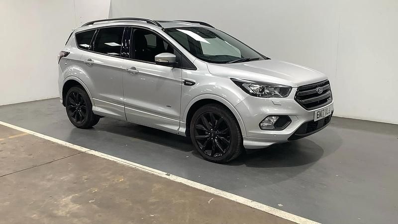 Silver Used 2017 Ford Kuga ST-Line X SUV | £10,998 (Fair price) - Image 1/4
