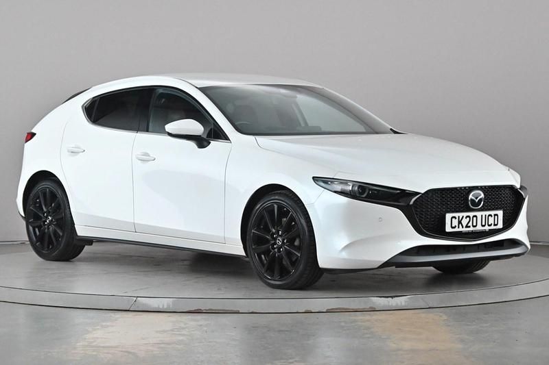 Used Mazda 3 Inclusive 180 HP (132 kW) 2020 White Hatchback