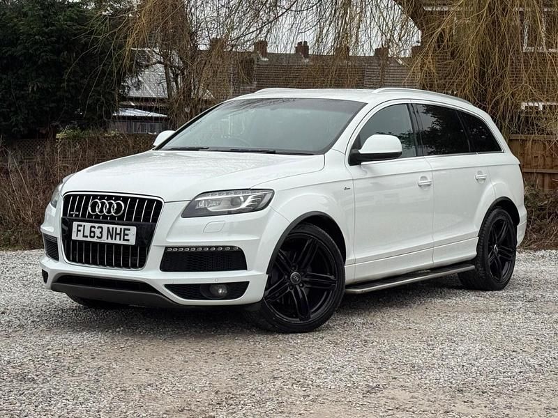 Used Audi Q7 S-line plus 245 HP (180 kW) 2013 White SUV