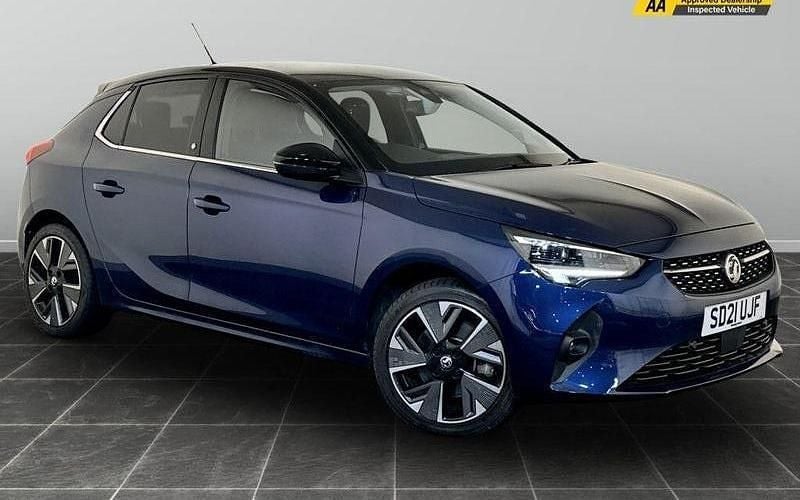 Blue Used 2021 Vauxhall Corsa-e Elite Hatchback | £9,895 (Fair price) - Image 1/2