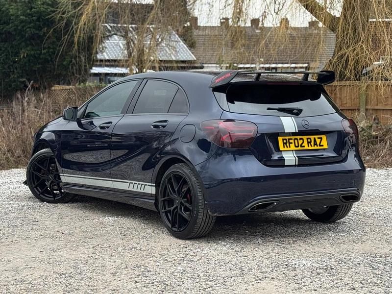 Used Mercedes A180 Sport Edition 109 HP (80 kW) 2018 Blue Hatchback