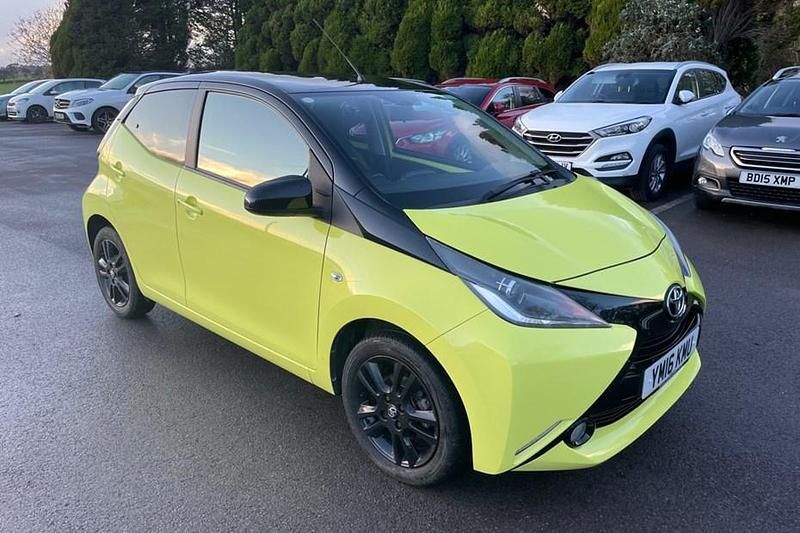 Yellow Used 2016 Toyota Aygo X-cite Hatchback | £6,995 (A bit pricey) - Image 1/1