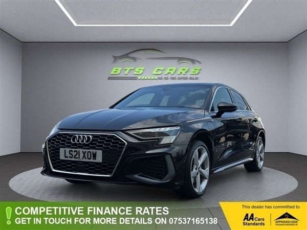 Black Used 2021 Audi A3 Sportback S-Line Hatchback | £21,942 (A bit pricey) - Image 1/1