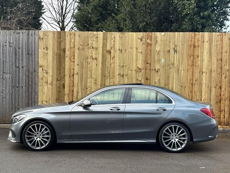 Used Mercedes C220 AMG Line Premium 2017 Grey Sedan