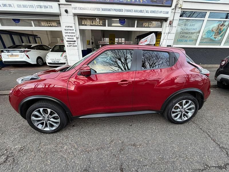 Used Nissan Juke Tekna 115 HP (84 kW) 2018 Red SUV