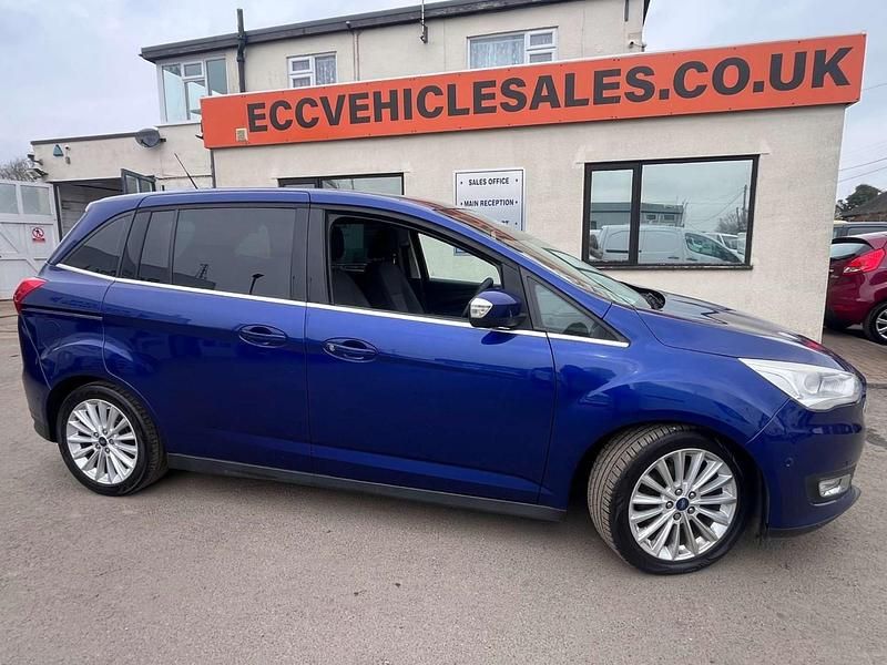 Usado Ford Grand C-Max Titanium 120 HP (88 kW) 2015 Azul Monovolume