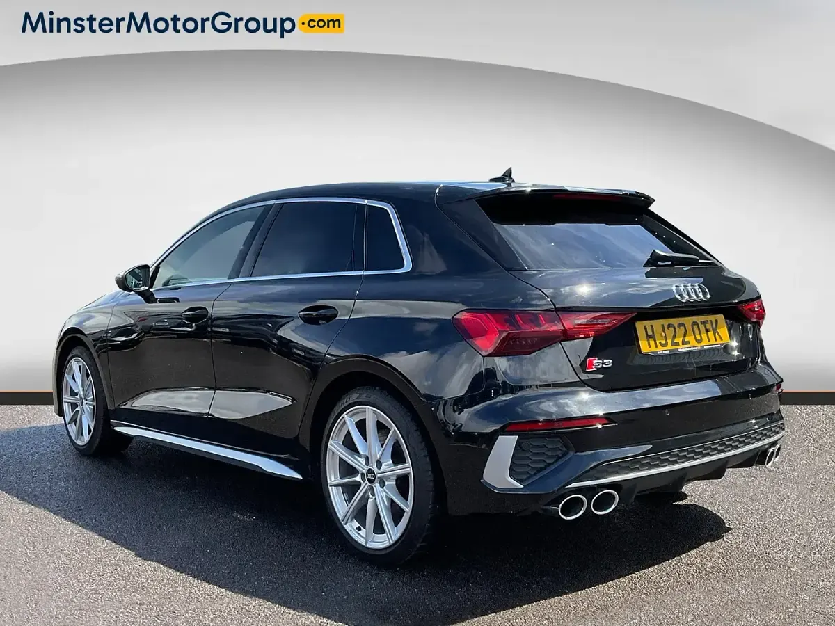 Used Audi S3 Performance 310 HP (228 kW) 2022 Black Sedan