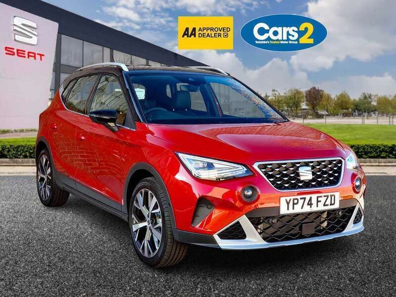 Red Used 2025 Seat Arona Xperience Lux SUV | £21,144 (A bit pricey) - Image 1/4