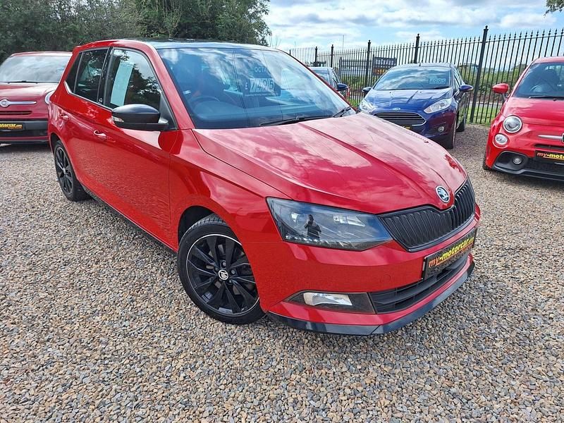 Red Used 2017 Skoda Fabia Monte Carlo Hatchback | £7,375 (Fair price) - Image 1/3