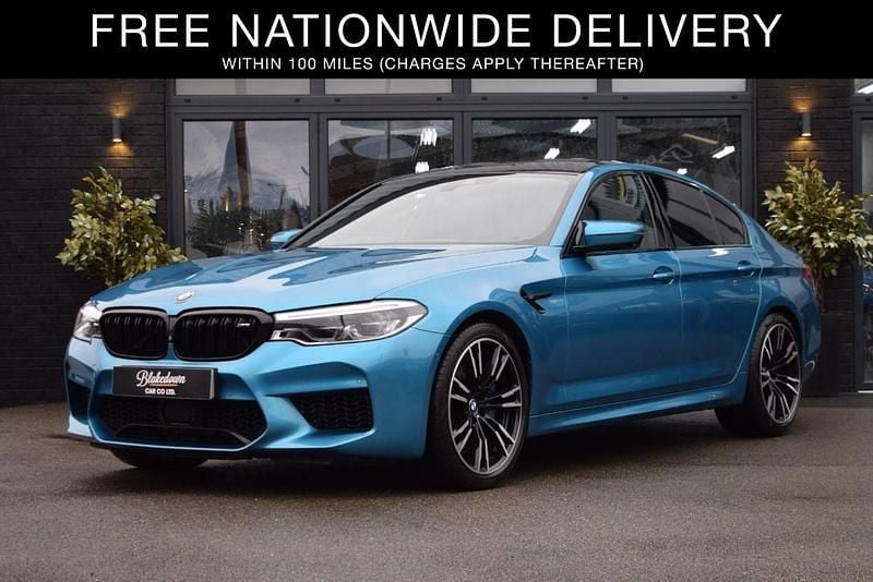 Blue Used 2019 BMW M5 Comfort Edition Sedan | £38,999 (Good price) - Image 1/4