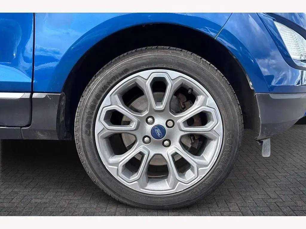 Used Ford Ecosport Titanium 125 HP (91 kW) 2019 Blue SUV