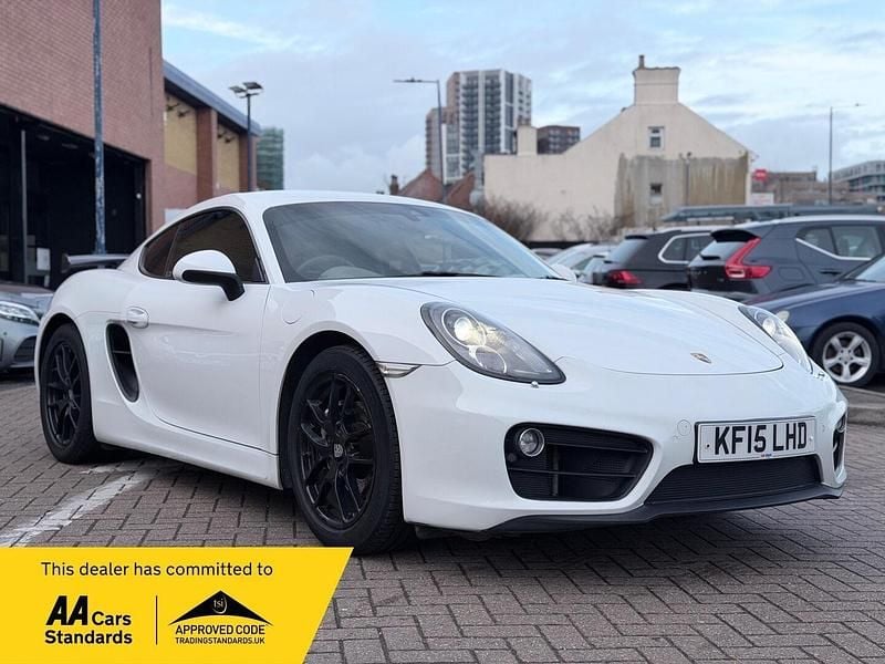 Used Porsche Cayman 275 HP (202 kW) 2015 White Coupe