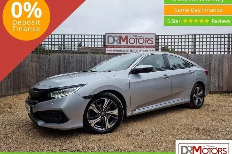 Silver Used 2020 Honda Civic EX Sedan | £12,340 (Fair price) - Image 1/1