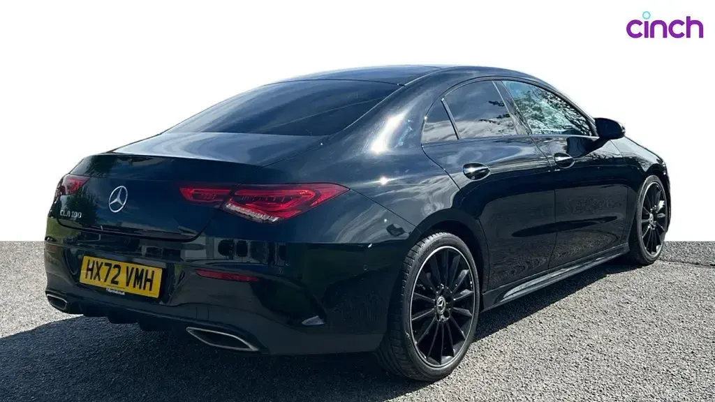 Used Mercedes CLA180 AMG Line Premium Plus 2022 Black Coupe