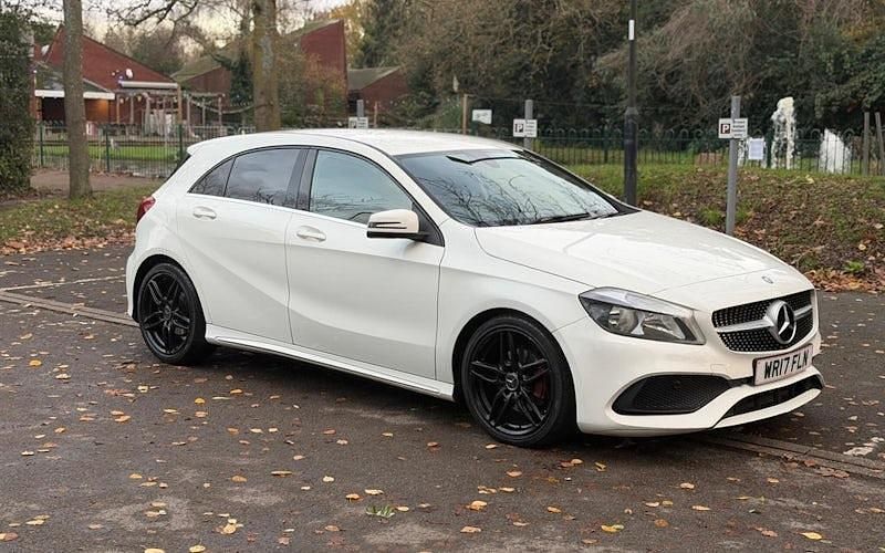 White Used 2017 Mercedes A200 AMG line Hatchback | £9,995 (Fair price) - Image 1/3