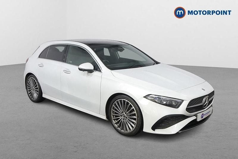 Used Mercedes A180 AMG Line Premium Plus 2023 White Hatchback