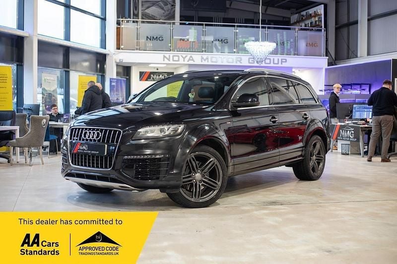 Used Audi Q7 S-Line 245 HP (180 kW) 2014 Black SUV