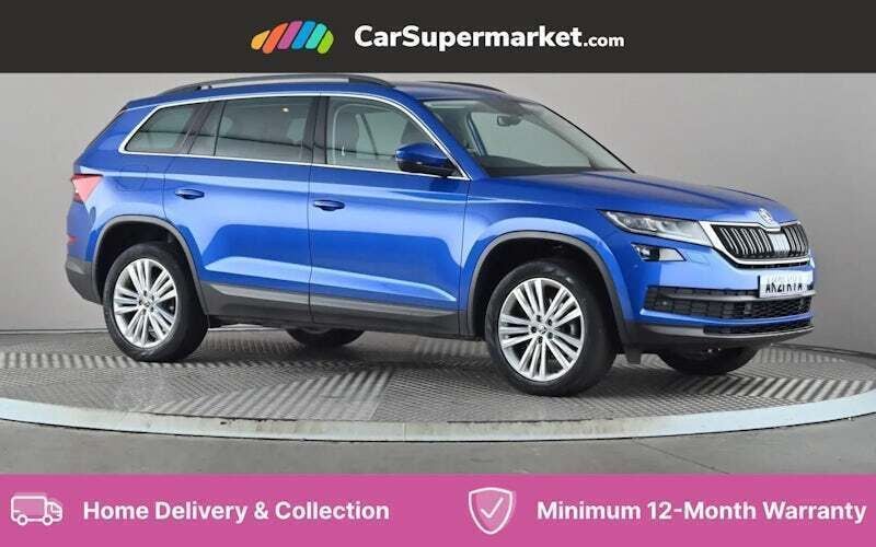 Blue Used 2021 Skoda Kodiaq SE L SUV | £22,597 (Fair price) - Image 1/4
