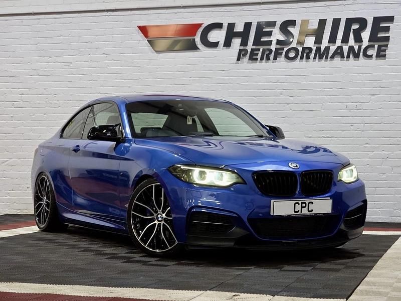 Used BMW M235 Comfort Edition 398 HP (292 kW) 2014 Blue Coupe