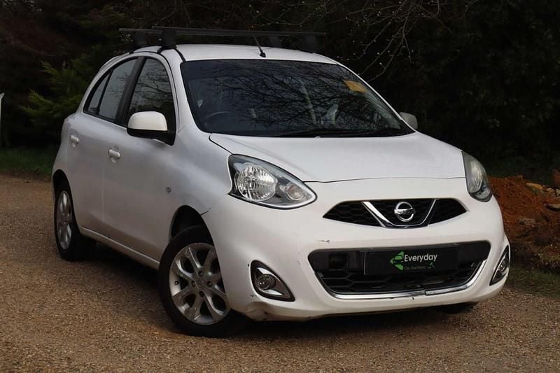 Used Nissan Micra Acenta 2016 White Hatchback