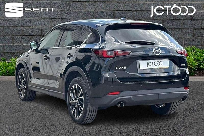 Używany Mazda CX-5 Exclusive-Line 165 KM (121 kW) 2023 Czarny SUV