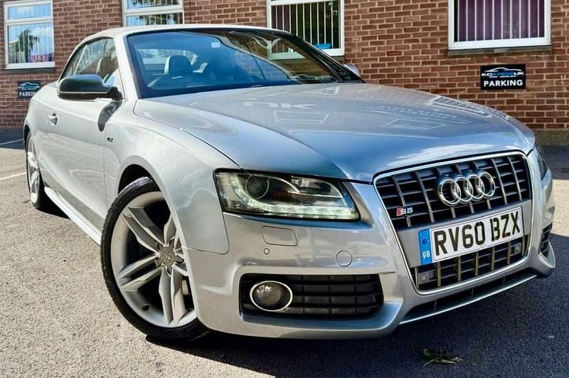 Grey Used 2010 Audi A5 Cabriolet Design Cabriolet | £9,660 (Expensive) - Image 1/4