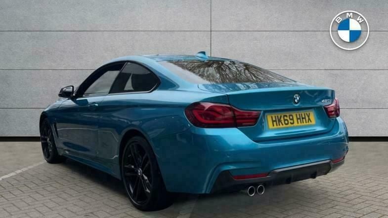 Used BMW 420 M Sport 181 HP (133 kW) 2020 Blue Coupe