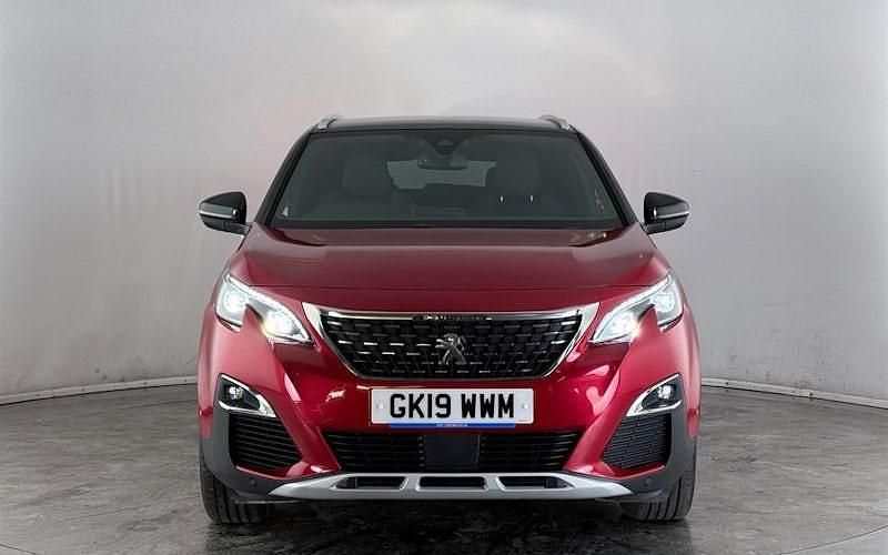Used Peugeot 3008 GT-line 131 HP (96 kW) 2019 Red Estate