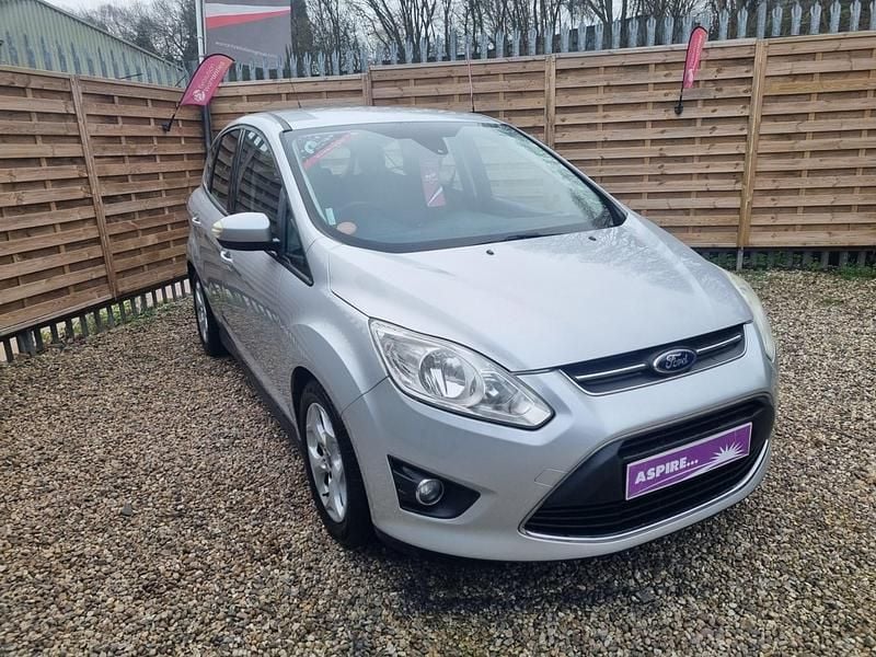 Begagnad Ford C-MAX Zetec 115 HK (84 kW) 2013 Silver Minibuss