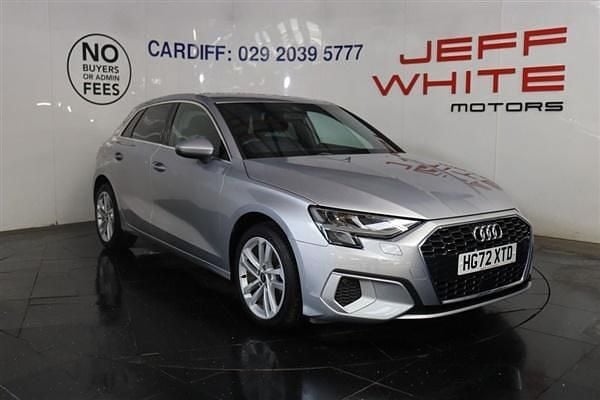 Silver Used 2023 Audi A3 Sport Hatchback | £17,988 (Good price) - Image 1/4