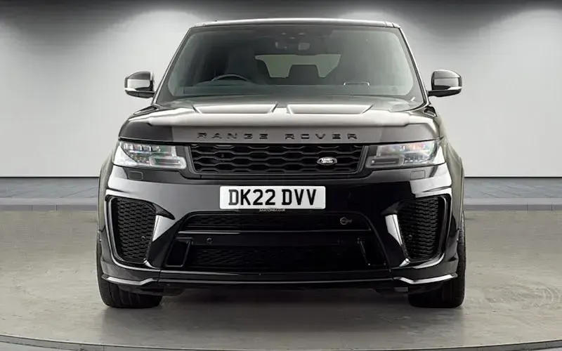 Used Land Rover Range Rover Sport SVR 575 HP (422 kW) 2021 Santorini black SUV