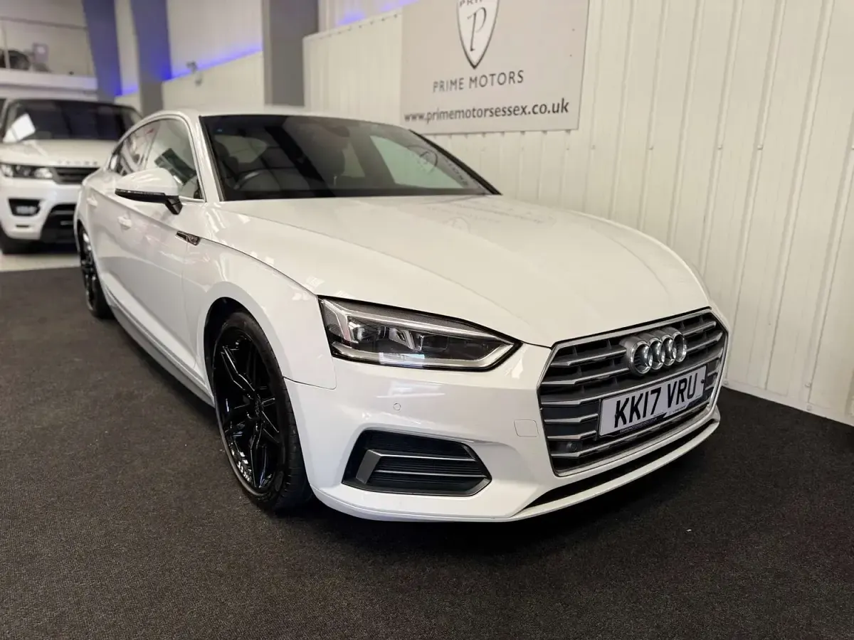 Used Audi A5 S-Line 2017 White Coupe