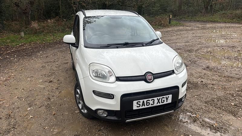 Used Fiat Panda 4x4 S 75 HP (55 kW) 2013 White Hatchback