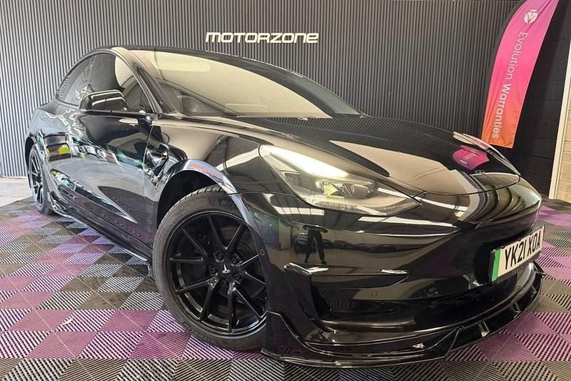 Used Tesla Model 3 Standard Range 366 kW (498 HP) 2021 Black Sedan