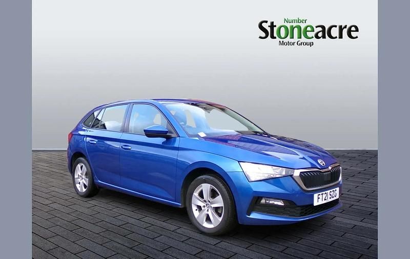 Blue Used 2021 Skoda Scala SE Hatchback | £10,695 (Fair price) - Image 1/4