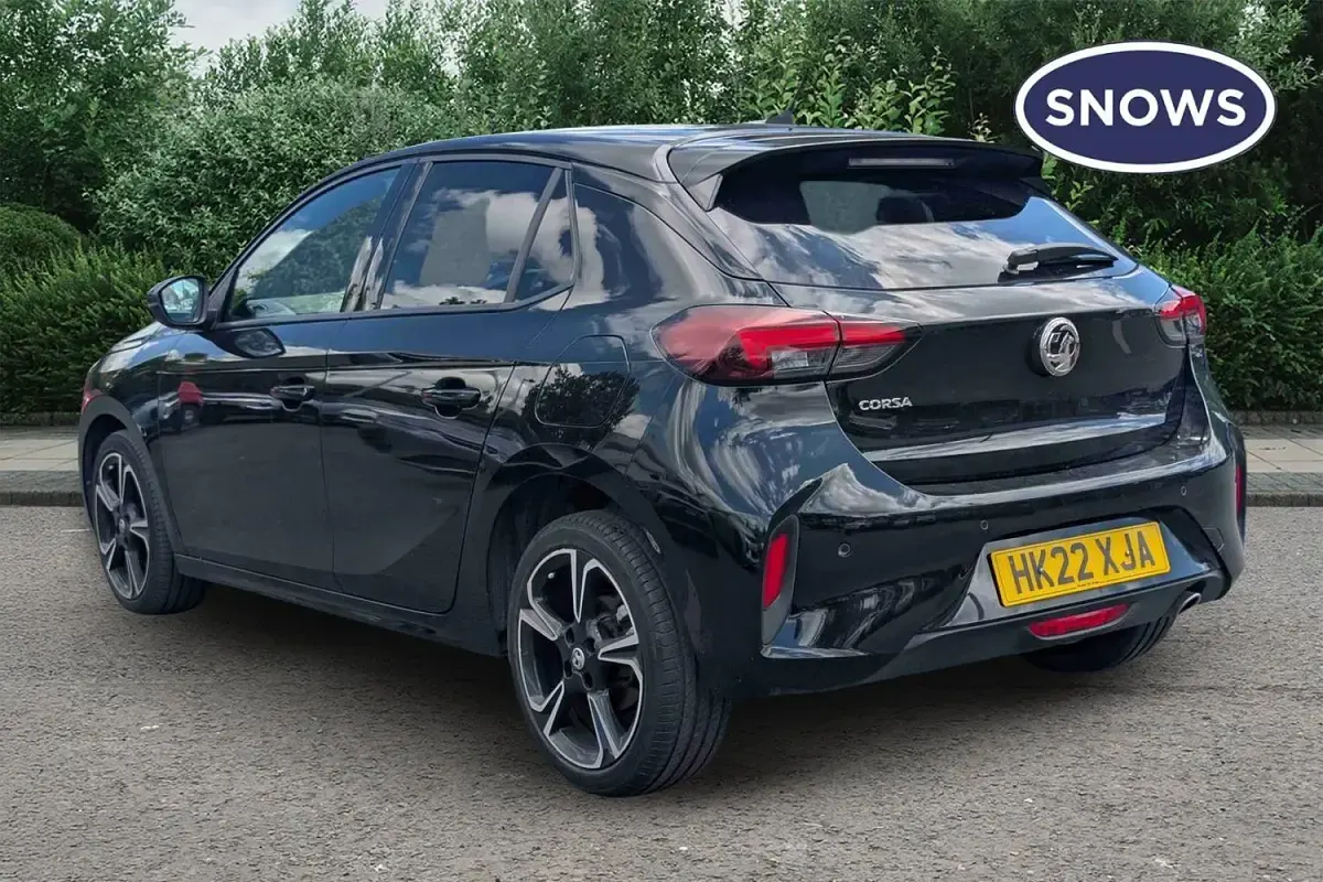 Used Vauxhall Corsa Edition 100 HP (73 kW) 2022 Black Hatchback