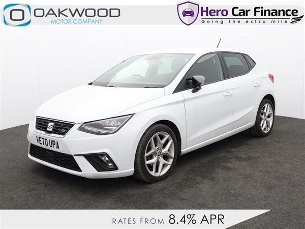 White Used 2021 Seat Ibiza FR Hatchback | £14,200 (Fair price) - Image 1/1