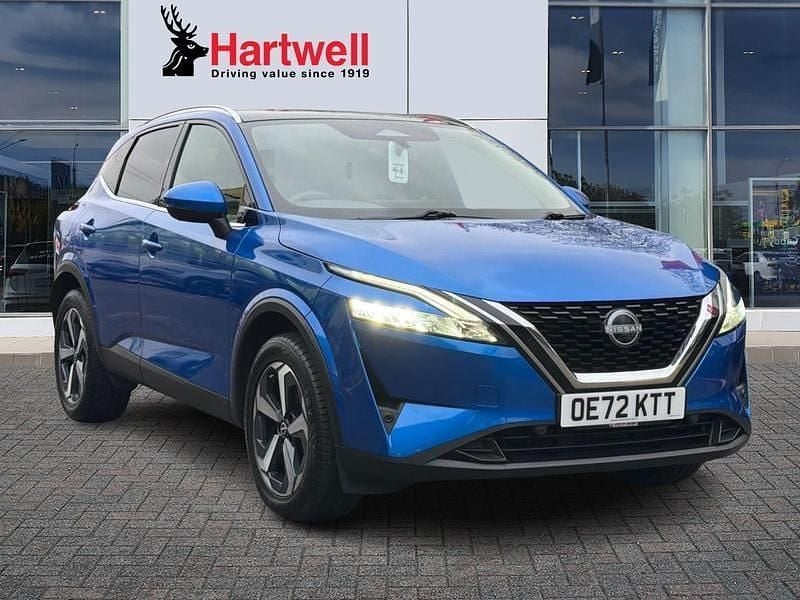 Blue Used 2022 Nissan Qashqai N-Connecta SUV | £13,499 (Good price) - Image 1/3