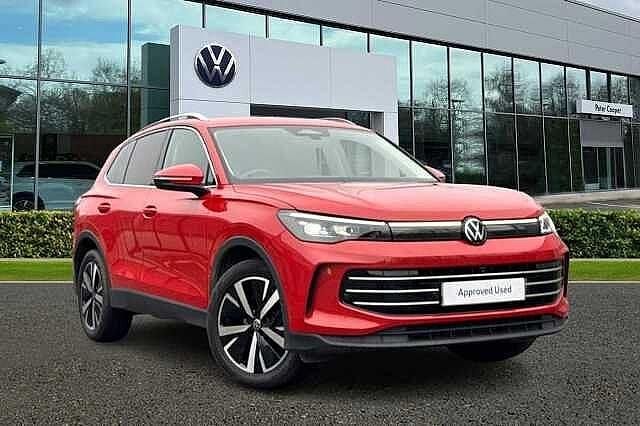 Used VW Tiguan Elegance 150 HP (110 kW) 2025 Red SUV