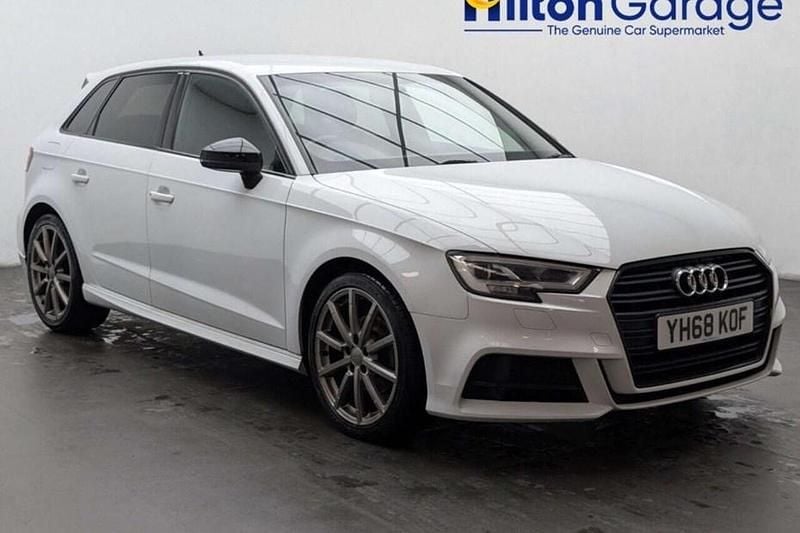 Used Audi A3 Black Edition 116 HP (85 kW) 2019 Sedan