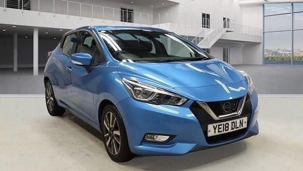 Used Nissan Micra Acenta Limited Edition 2018 Blue Hatchback