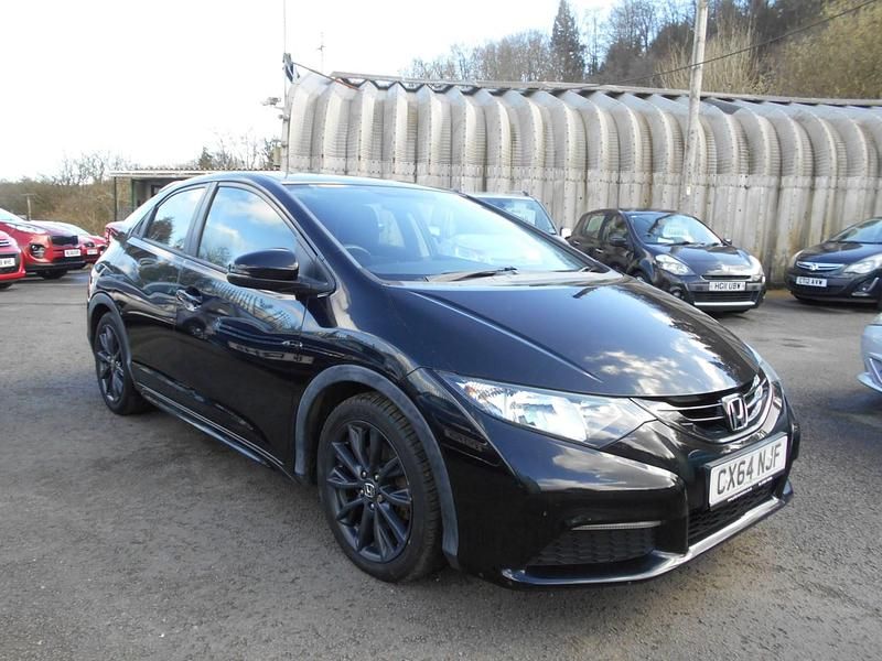 Used Honda Civic Black Edition 120 HP (88 kW) 2014 Black Hatchback