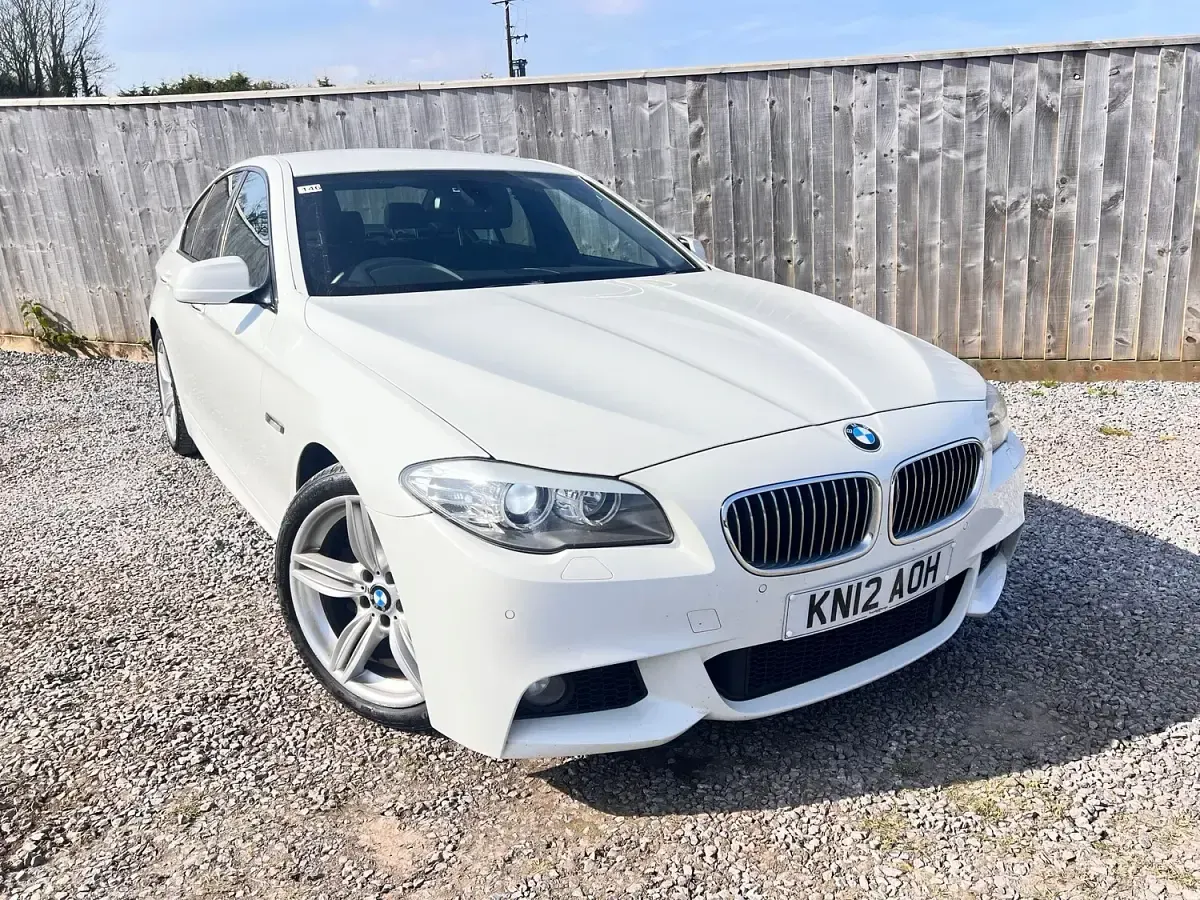 Used BMW 520 M Sport 184 HP (135 kW) 2012 White Sedan