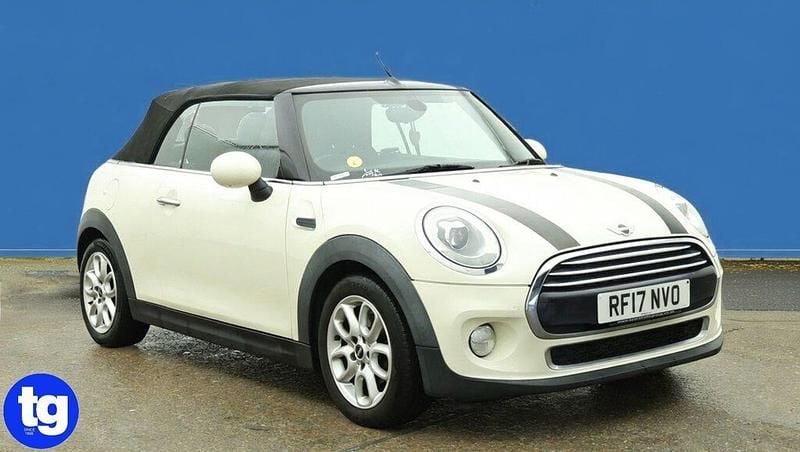 White Used 2017 Mini Cooper D Cabriolet Cabriolet | £8,495 (Fair price) - Image 1/4