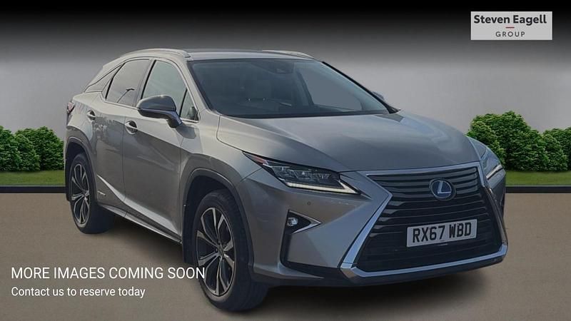 Used Lexus RX450h Luxury Line 2017 Silver SUV