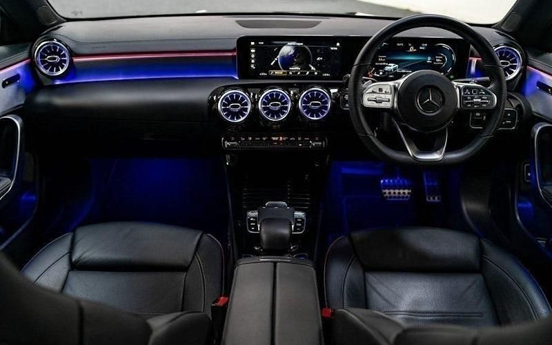 Used Mercedes CLA180 AMG Line Premium 136 HP (100 kW) 2022 Black Sedan